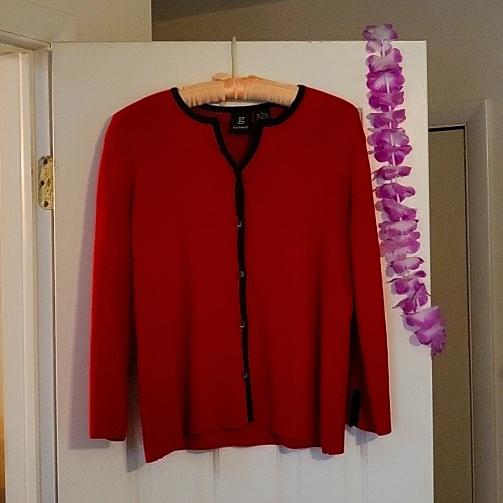 Cardigan sweater medium